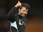 Lincoln City boss Danny Cowley gives a thumb up on October 13, 2018