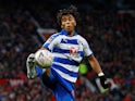 Danny Loader in action during the FA Cup third-round game between Manchester United and Reading on January 5, 2019