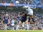 Gabriel Jesus misses a chance during the FA Cup third-round game between Manchester City and Rotherham United on January 6, 2019