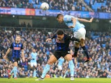 Gabriel Jesus misses a chance during the FA Cup third-round game between Manchester City and Rotherham United on January 6, 2019