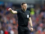 John Beaton officiates the Old Firm derby on December 29, 2018