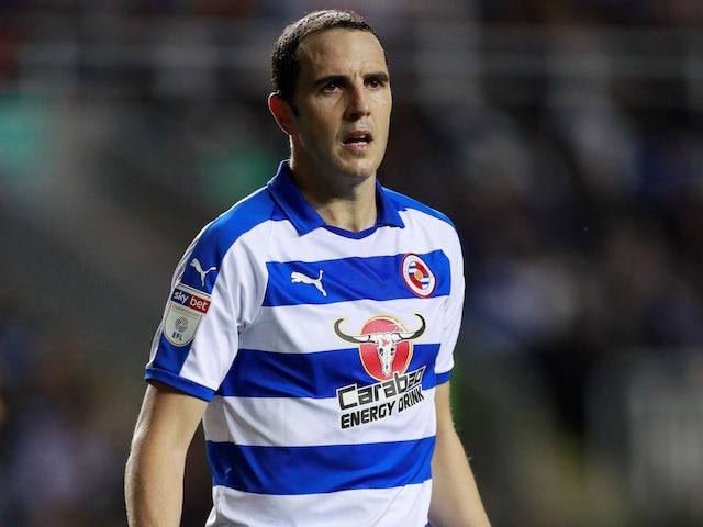 John O'Shea in action for Reading on August 29, 2018
