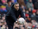 Royals boss Jose Gomes during the FA Cup third-round game between Manchester United and Reading on January 5, 2019