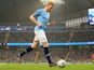 Kevin De Bruyne in general action during the FA Cup third-round game between Manchester City and Rotherham United on January 6, 2019