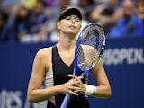 Maria Sharapova in action at the US Open on September 4, 2018