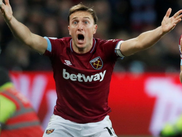 Mark Noble relieved after ending his goal drought in West Ham's draw with Palace