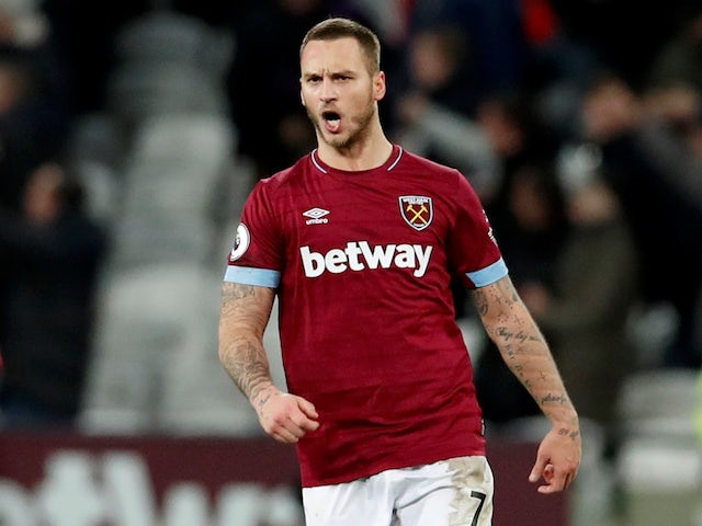 Result: Arnautovic double rescues point for West Ham against Brighton