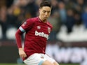 Samir Nasri in action for West Ham United on January 5, 2019
