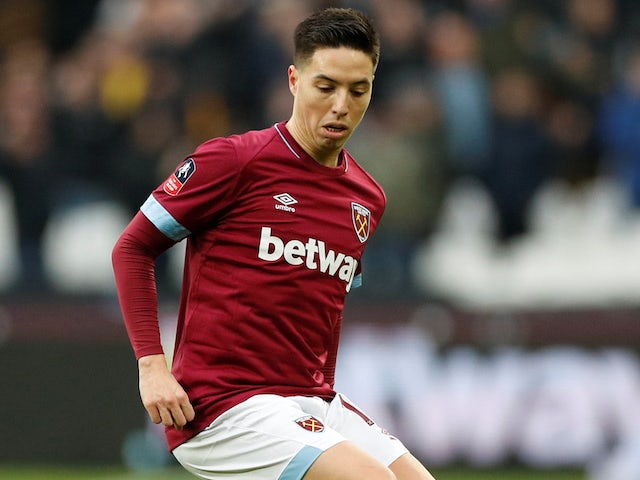 Samir Nasri delighted with West Ham winning debut after 13 months out