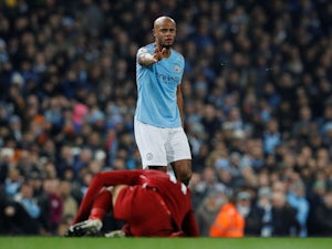 Vincent Kompany thought his tackle on Mohamed Salah was a 'great challenge'