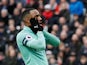 Arsenal forward Alexandre Lacazette in action during his side's Premier League clash with West Ham on January 12, 2019