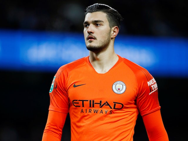 Manchester City keeper Arijanet Muric joins Nottingham Forest on loan