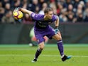 Arsenal goalkeeper Bernd Leno in action during his side's Premier League clash with West Ham on January 12, 2019