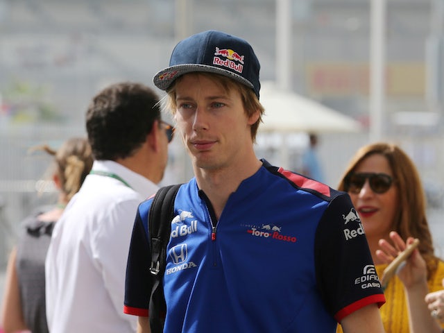 Hartley is reserve driver for two F1 teams