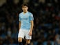 Eric Garcia in action during the EFL Cup semi-final game between Manchester City and Burton Albion on January 9, 2019