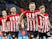 Southampton midfielder James Ward-Prowse celebrates after scoring against Leicester on January 12, 2019