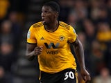 Kortney Hause in action for Wolverhampton Wanderers in the EFL Cup on September 30, 2018