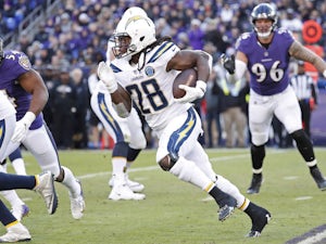 Chargers resist Ravens rally to book play-off against Patriots