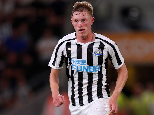 Sean Longstaff in action for Newcastle United on July 24, 2018