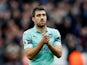 Arsenal defender Sokratis Papastathopoulos in action during his side's Premier League clash with West Ham on January 12, 2019