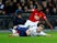 Manchester United midfielder Paul Pogba challenges Tottenham Hotspur striker Harry Kane during their Premier League clash on January 13, 2019