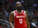 James Harden in action for Houston Rockets on January 14, 2019