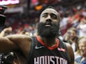 James Harden in action for Houston Rockets on January 19, 2019