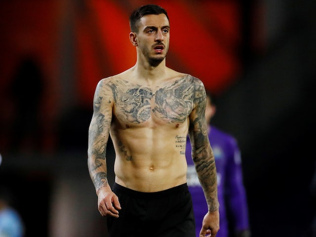 Joselu in action for Newcastle United on January 15, 2019