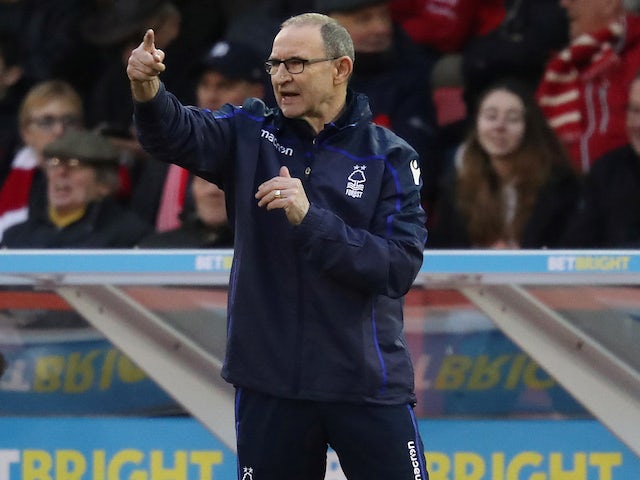 Result: Martin O'Neill's Forest return ends in home defeat
