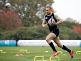 England full-back Mike Brown in action in training in November 2018