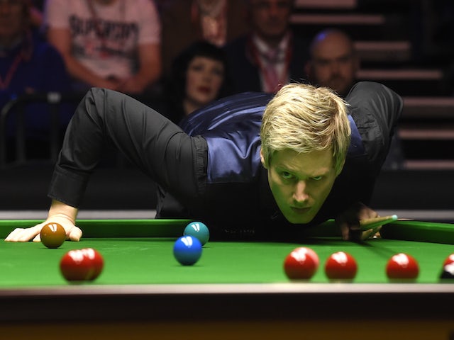 Robertson edges out O'Sullivan at the Masters