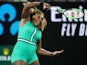 Serena Williams in action at the Australian Open on January 17, 2019