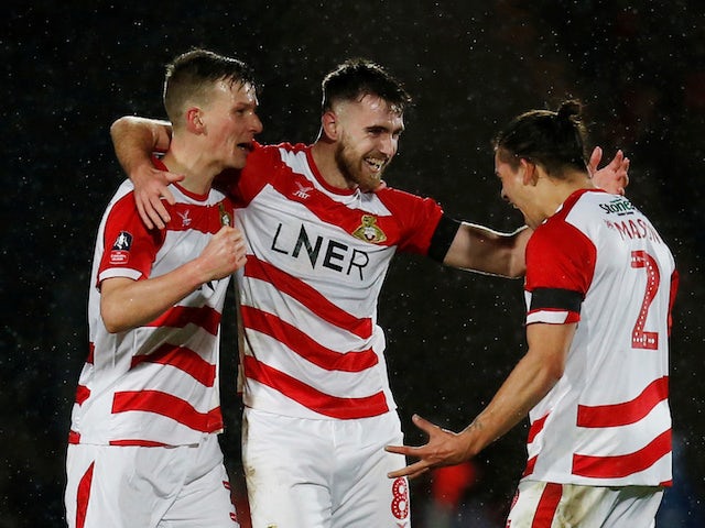 Whiteman takes Doncaster into last 16 of FA Cup