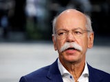 Dieter Zetsche and his moustache pictured on December 2, 2018