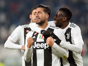 Emre Can celebrates scoring for Juventus during his side's win over Chievo on January 21, 2019