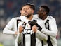 Emre Can celebrates scoring for Juventus during his side's win over Chievo on January 21, 2019