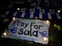 Tributes are laid to Emiliano Sala outside the Cardiff City Stadium on January 22, 2018