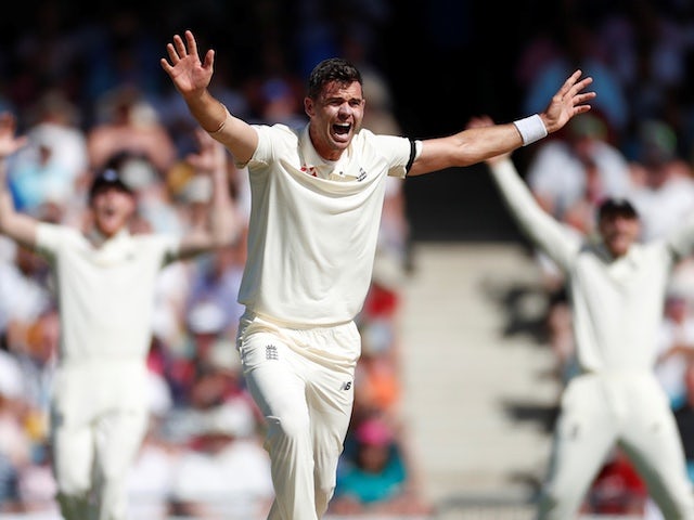 James Anderson inspires England on opening day in Barbados