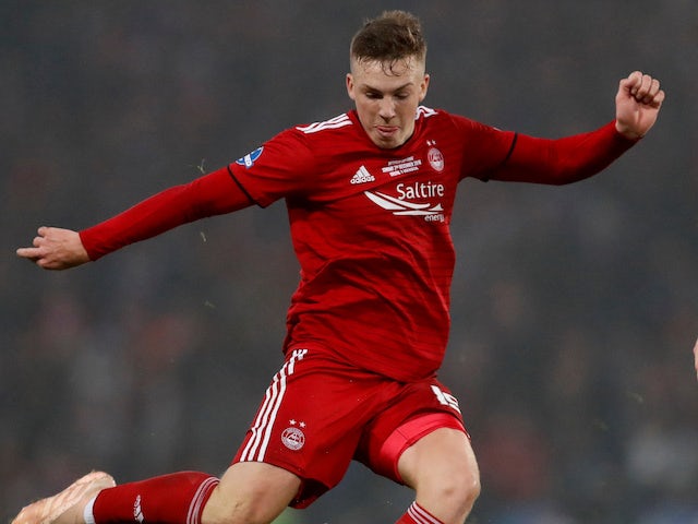 Aberdeen midfielder Lewis Ferguson named SFWA Young Player of the Year