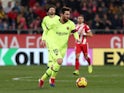 Barcelona attacker Lionel Messi in action against Girona in La Liga on January 27, 2019.