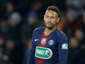 Neymar in action for PSG on January 23, 2019