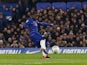 Chelsea midfielder N'Golo Kante scores the opening goal in his side's EFL Cup semi-final second leg with Tottenham Hotspur on January 24, 2019