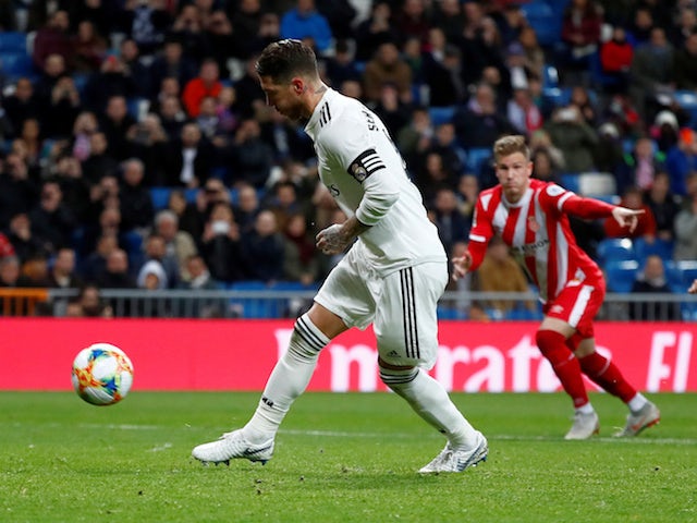 Ramos considering calling time on Panenka spot-kicks as Real beat Girona 4-2