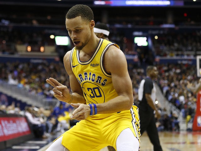 Steph Curry stars as Golden State Warriors beat Washington Wizards