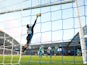 Watford's Ben Foster makes a save against Brighton on February 2, 2019