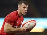 Gareth Davies in action for Wales on November 3, 2018