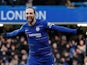 Chelsea's Gonzalo Higuain celebrates after scoring his second against Huddersfield on February 2, 2019