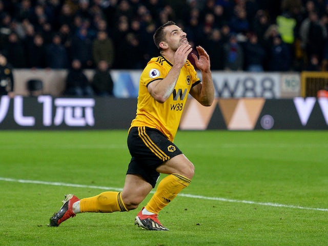 Jonny Castro in action for Wolverhampton Wanderers on January 29, 2019