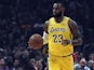 LeBron James in action for LA Lakers against the LA Clippers on January 31, 2019