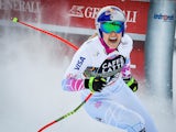 Lindsey Vonn pictured in March 2018